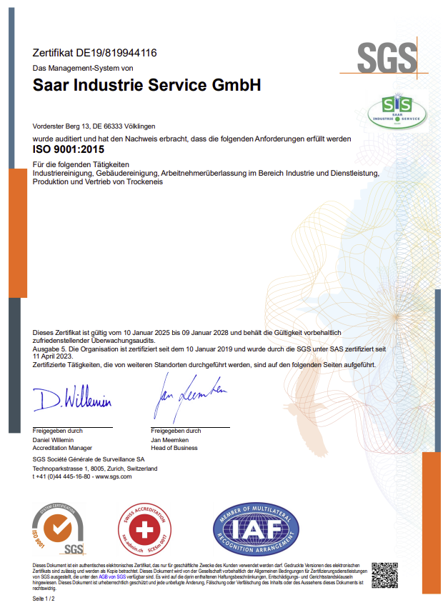 ISO 9001: 2015